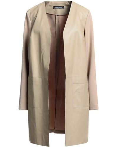 Sandro Ferrone Overcoat & Trench Coat - Brown