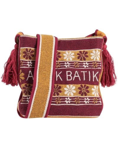 Antik Batik Umhängetasche - Rot