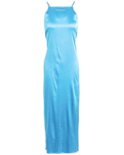 Calvin Klein Midi-Kleid - Blau