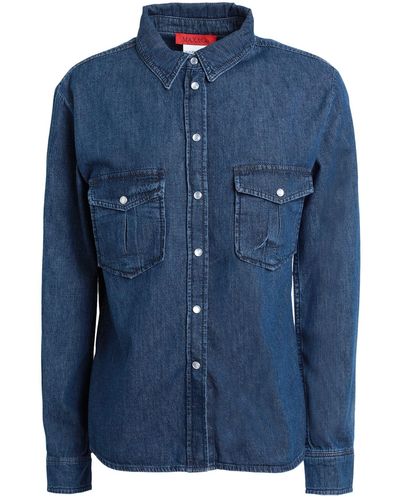 MAX&Co. Camicia Jeans - Blu
