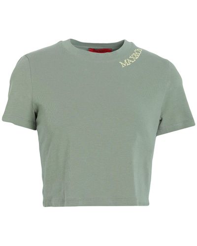 MAX&Co. Sage T-Shirt Cotton, Elastane - Green