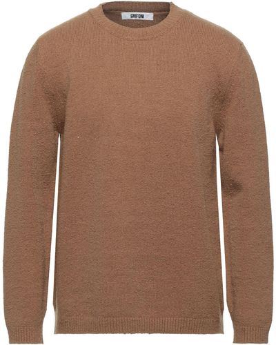 Grifoni Sweater Cotton, Polyamide, Elastane - Brown