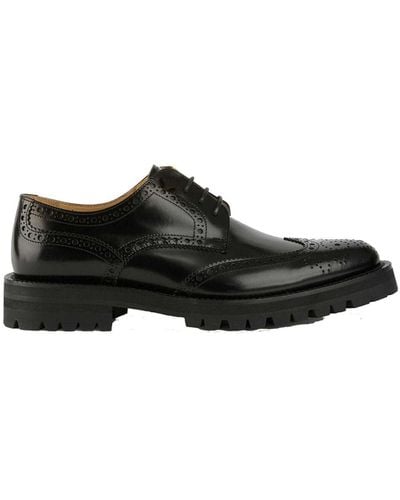 Versace Chaussures à lacets - Noir