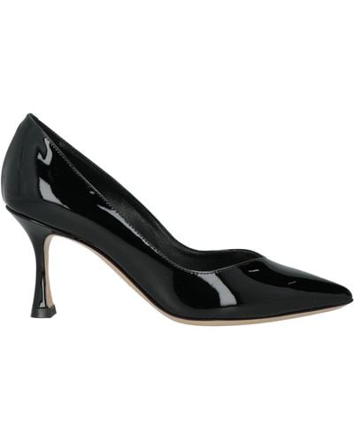 Ninalilou Court Shoes - Black