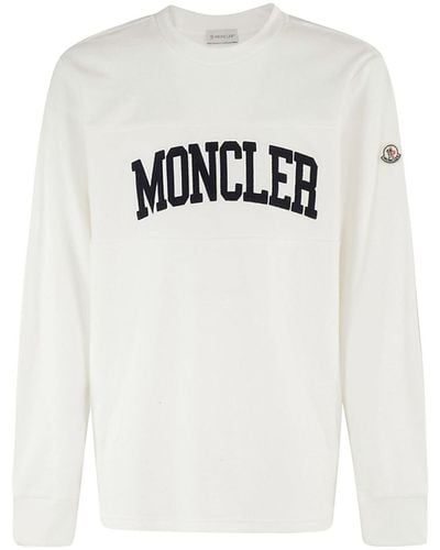Moncler Sweatshirt - Weiß