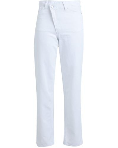 EDITED Pantalon en jean - Blanc