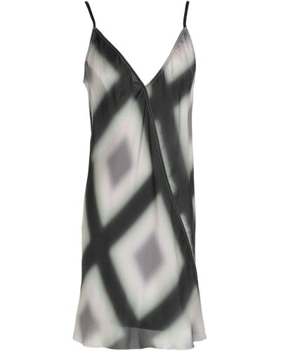 Rick Owens Mini Dress - Grey