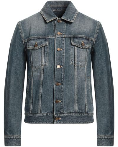 Saint Laurent Denim Outerwear - Blue