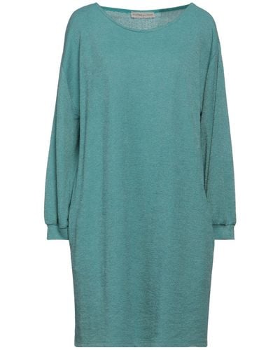 Boutique De La Femme Mini Dress - Blue