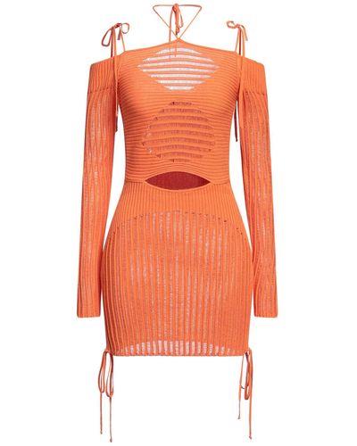 ANDREADAMO Mini Dress - Orange