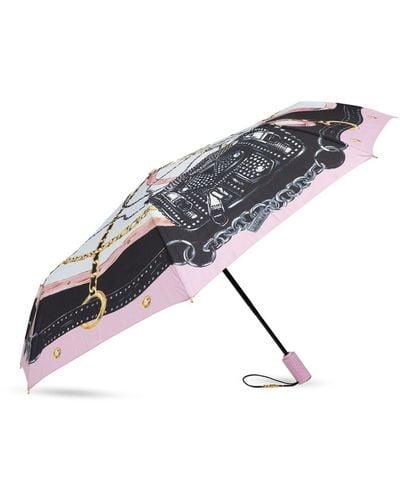 Moschino Regenschirm - Mehrfarbig