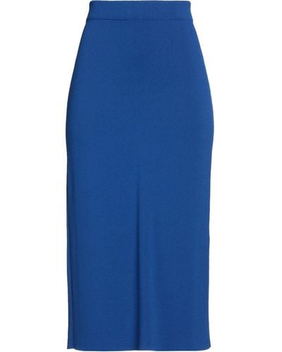 Liviana Conti Midi Skirt - Blue