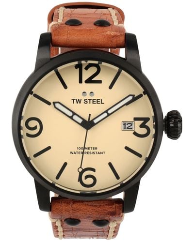 TW Steel Armbanduhr - Braun