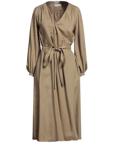 Le Sarte Pettegole Midi Dress - Natural