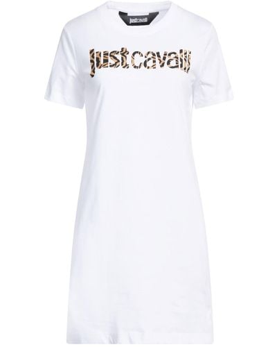 Just Cavalli Minivestido - Blanco