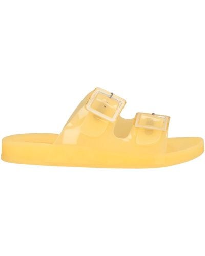 Colors Of California Sandals - Yellow