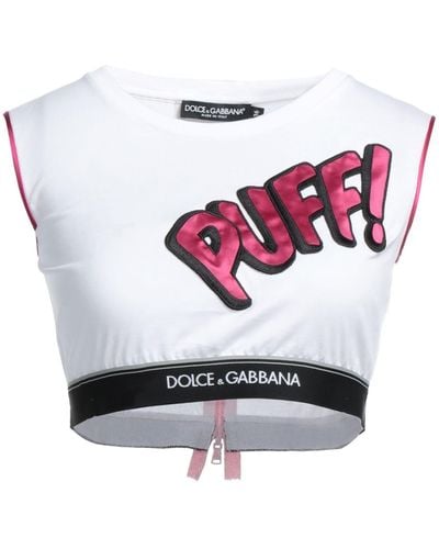 Dolce & Gabbana Tank Top - White