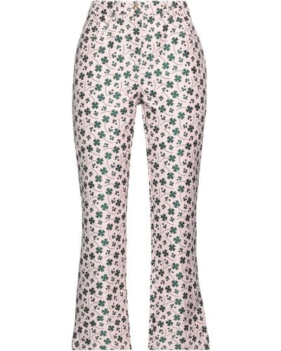 Boutique Moschino Trousers - White