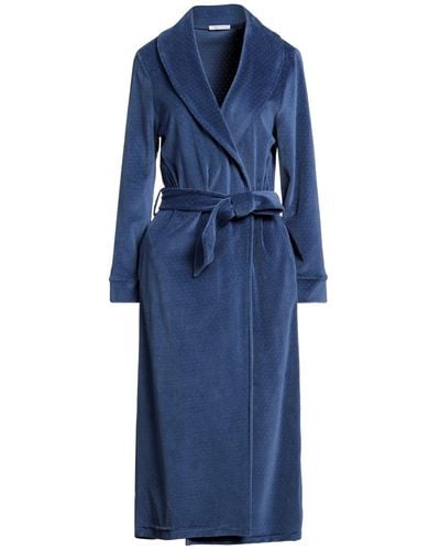 Verdissima Dressing Gown Or Bathrobe - Blue