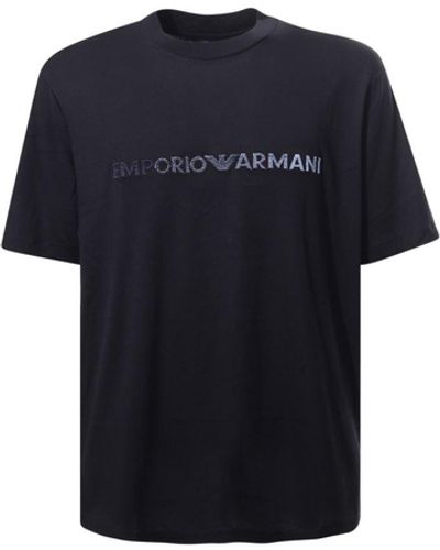 Emporio Armani T-shirts - Blau