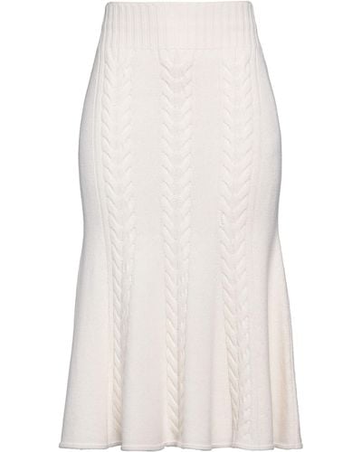 Carolina Herrera Midi Skirt - White