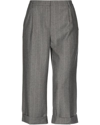 Kubera 108 Cropped Trousers - Grey