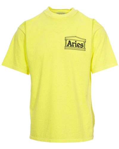 Aries T-shirts - Gelb