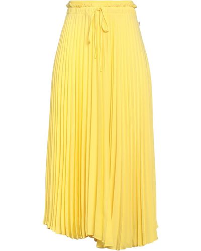 Trussardi Midi Skirt - Yellow