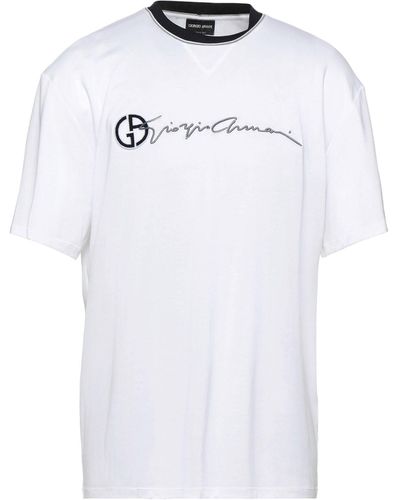 Giorgio Armani T-shirts - Weiß