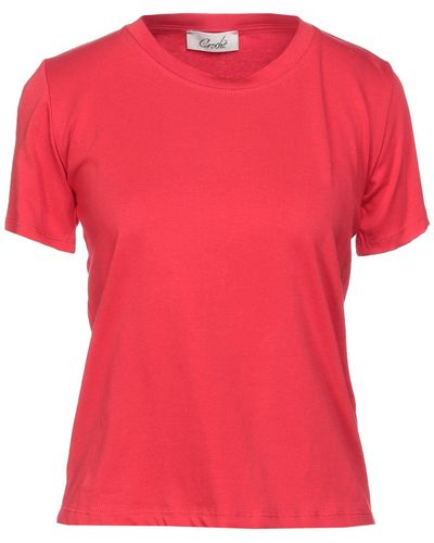 CROCHÈ T-shirt - Red
