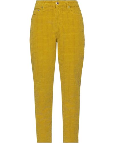 Care Label Trouser - Yellow