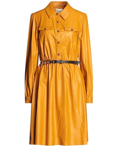 Fracomina Midi Dress - Yellow