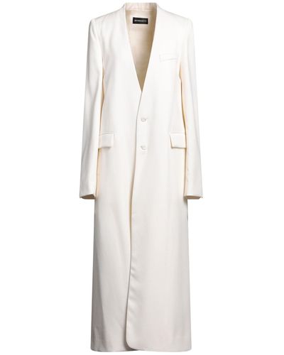Ann Demeulemeester Cappotto - Bianco