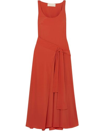 Antonio Berardi Midi Dress - Orange