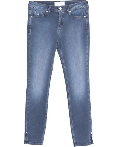 Calvin Klein Jeans Cotton, Elasterell-P, Elastane - Blue