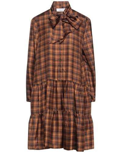 Bagutta Short Dress - Brown