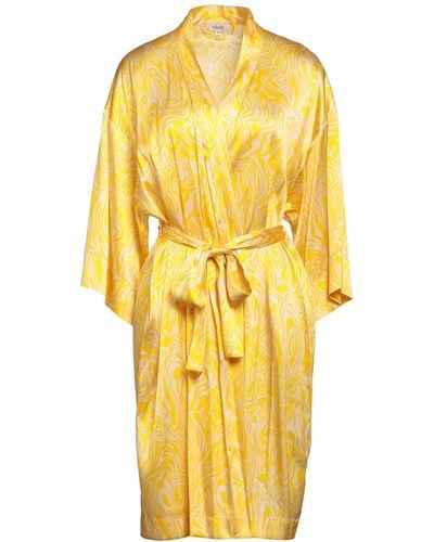 Vivis Dressing Gown Or Bathrobe - Yellow