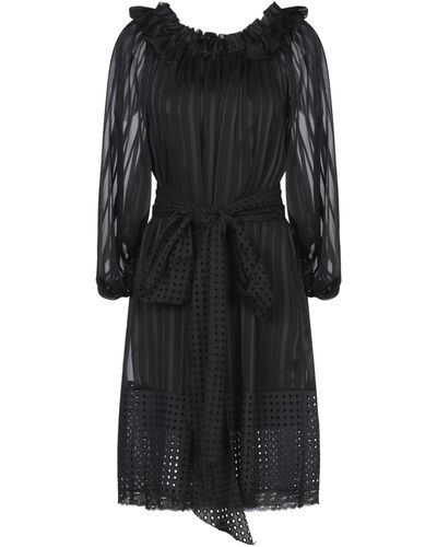 Pianurastudio Mini Dress - Black
