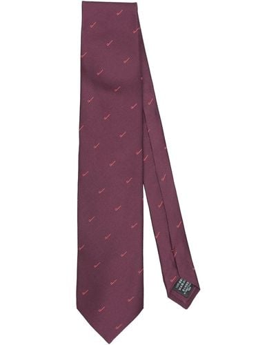 Dunhill Woven Ties - Red