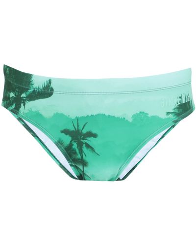 Bikkembergs Bikini Bottoms & Swim Briefs - Green