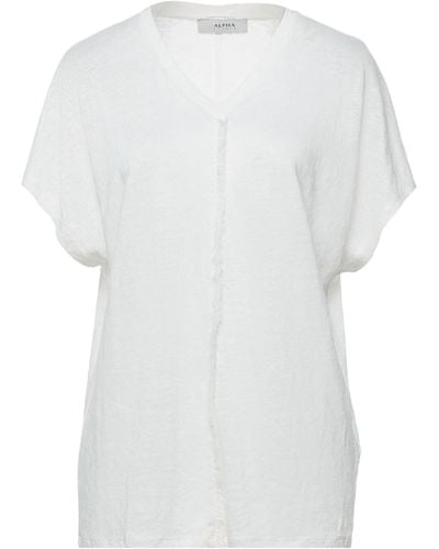Alpha Studio Camiseta - Blanco