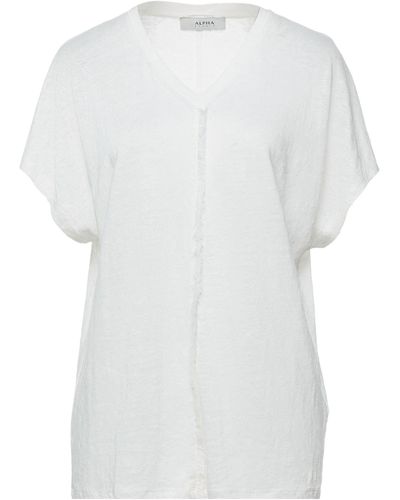 Alpha Studio T-shirt - Bianco