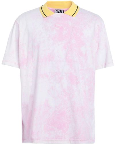 DIESEL T-Shirt Cotton, Polyester - Purple