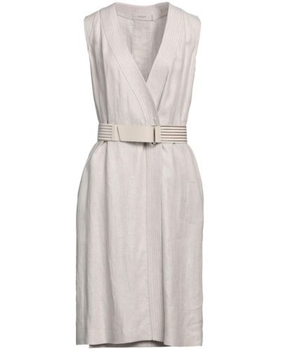 Agnona Midi Dress - Gray