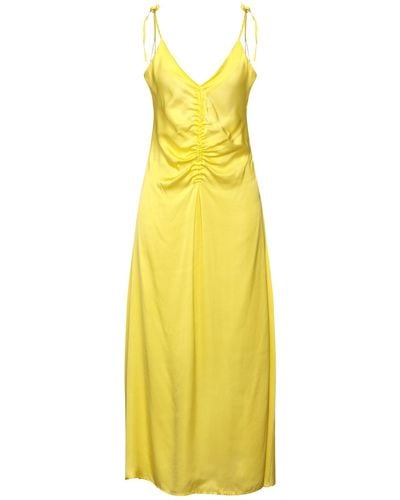 ViCOLO Maxi Dress Viscose - Yellow