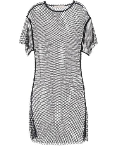 Liviana Conti Short Dress - Gray