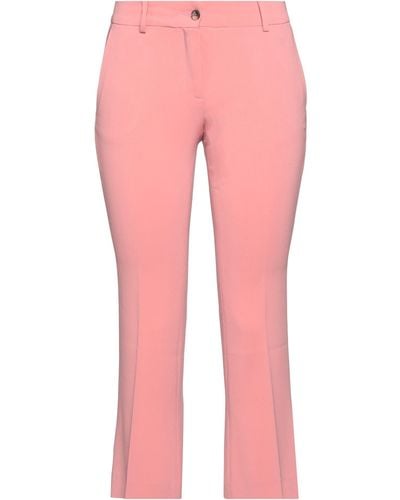 Alberto Biani Cropped Trousers - Pink