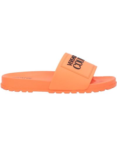 Versace Sandals Rubber - Orange