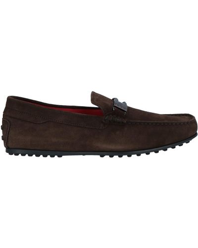 Tod's For Ferrari Loafers - Brown