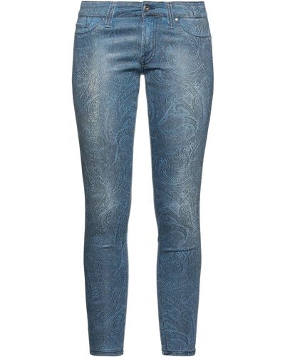 S.o.s By Orza Studio Cropped Jeans - Blu